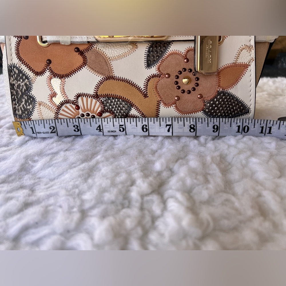💕💕HOST PICK💕💕 Coach SWAGGER Satchel PATCHWORK TEA ROSE - Picture 14 of 16